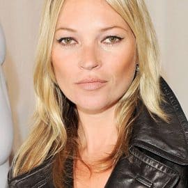 Kate Moss, British supermodel and actress