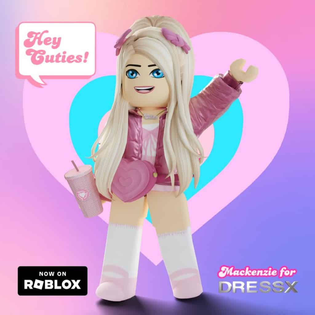 DressX Partners With Mackenzie Turner for a Roblox Wearables Collection