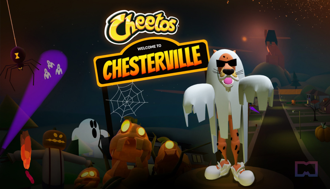 Cheetos announces the Halloween Chesterville experience in Horizon Worlds