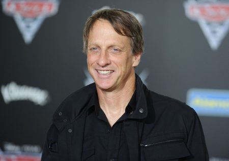 Tony Hawk, American professional skateboarder and actor.