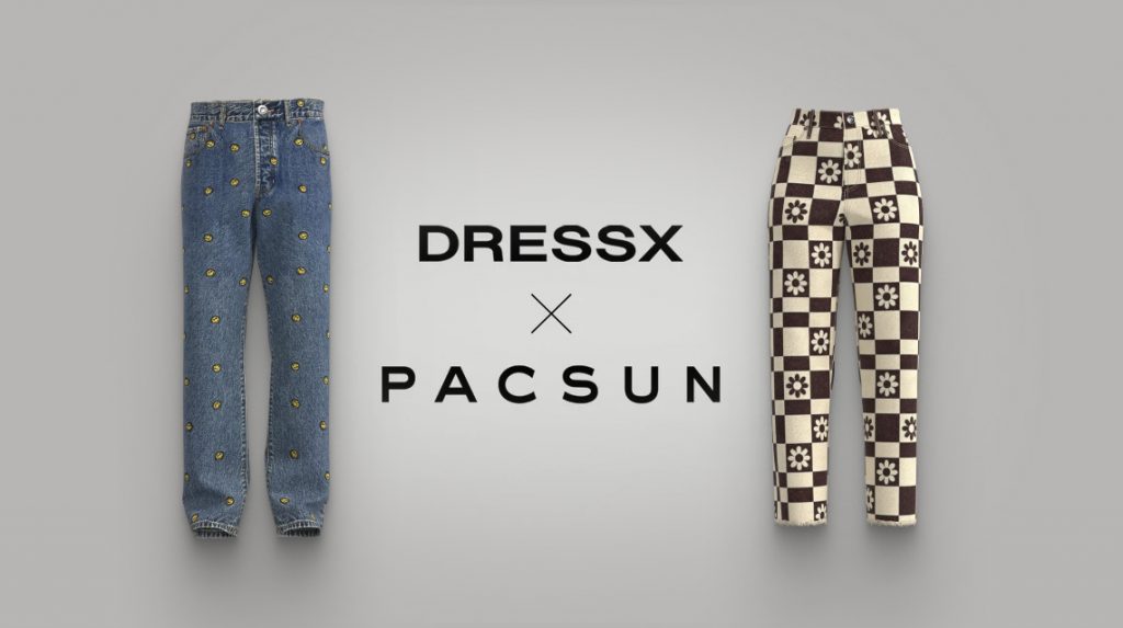 DressX partners with PacSun to release free virtual jeans