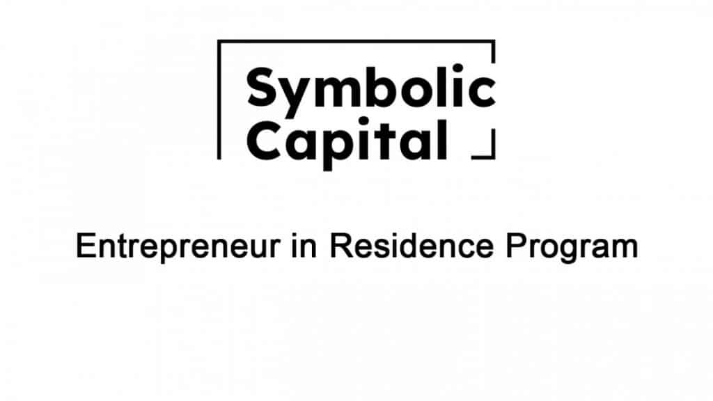 SYMBOLIC CAPITAL ANNOUNCES NEW ENTREPRENEUR IN RESIDENCE PROGRAM TO BUILD COMPANIES ALONGSIDE ASPIRING WEB3 FOUNDERS 