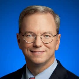 Eric Schmidt, Former CEO of Google