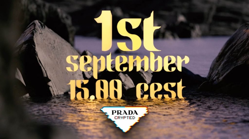 Luxury brand Prada drops TimeCapsule NFT collection #33 on September 1