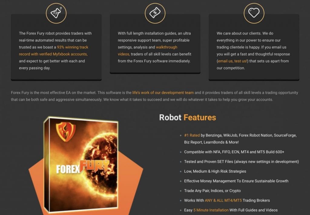 Forex Fury automated bot
