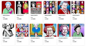 Queen Elizabeth-themed NFTs and memecoins are taking over the crypto space