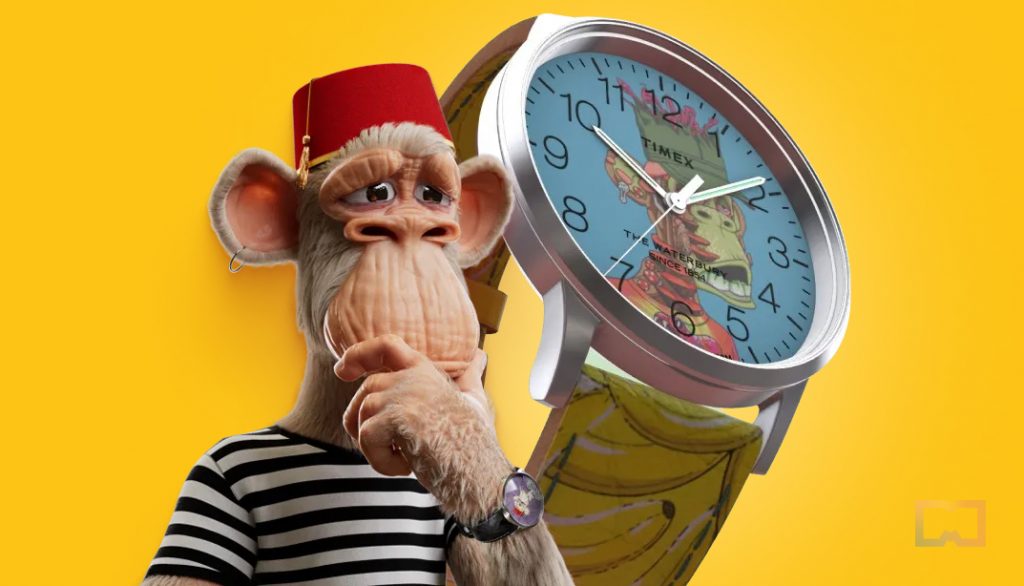 Timex to release 500 Bored Ape Yacht Club watch sets