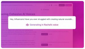 Cohesive AI Voice: Turn Your Text into Top-quality Spoken Audio in Minutes