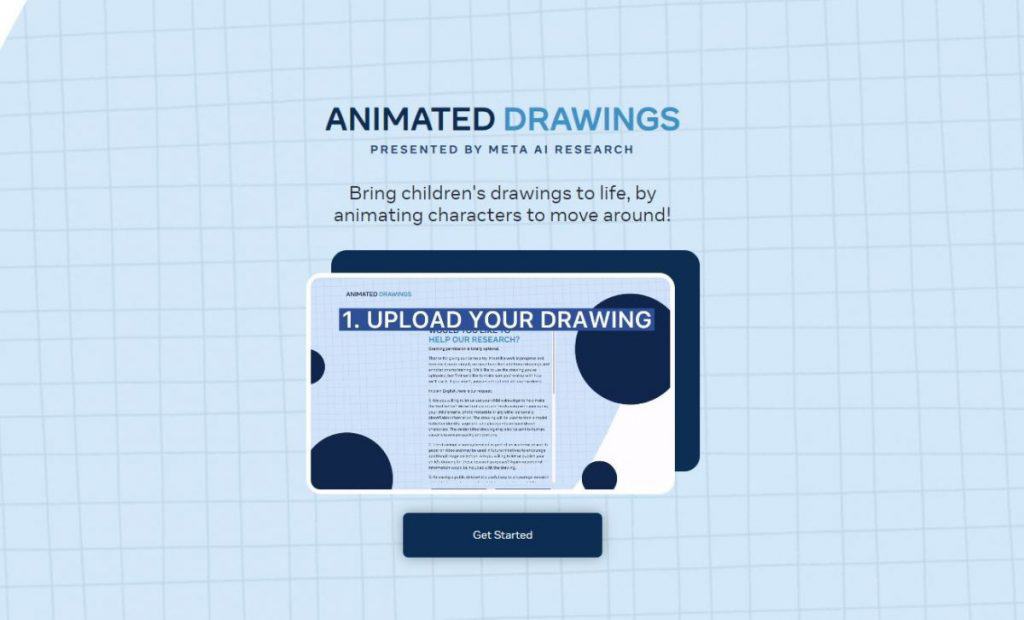 5. Animated Drawings