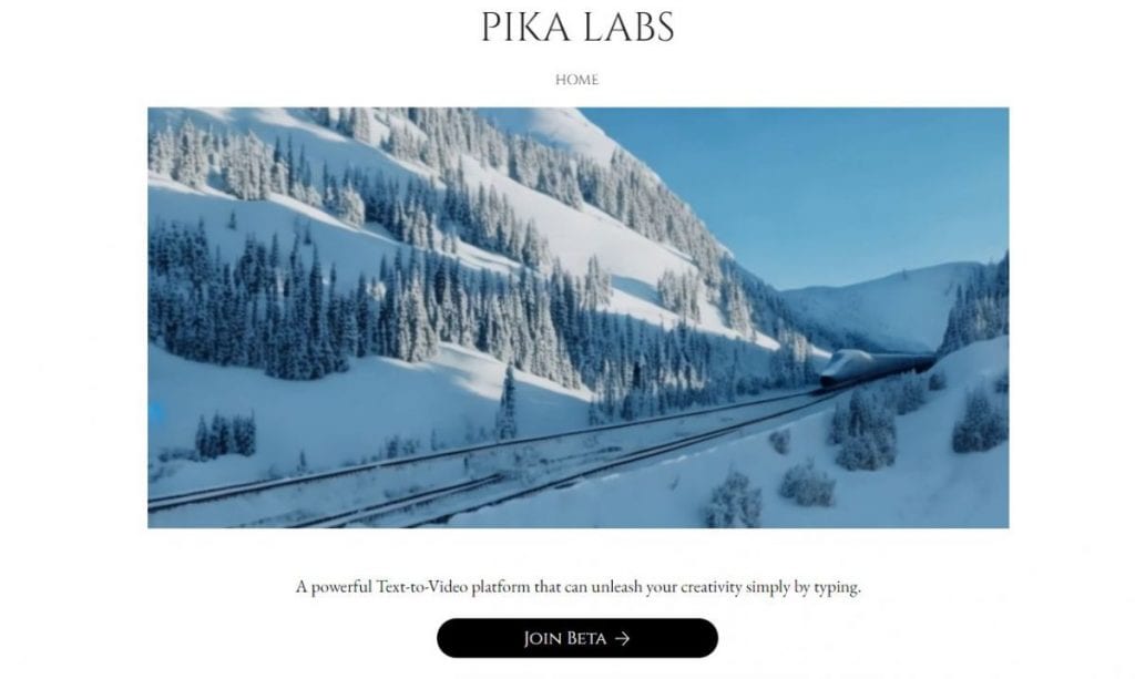 3. Pika Labs