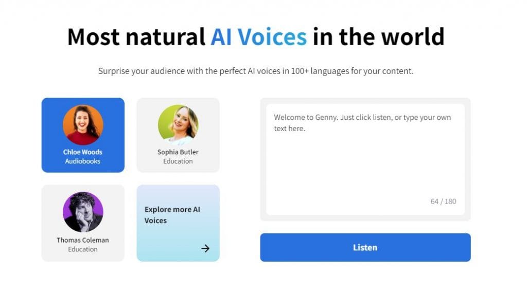 LOVO.AI: Best AI Voice Generator for Marketing and YouTube