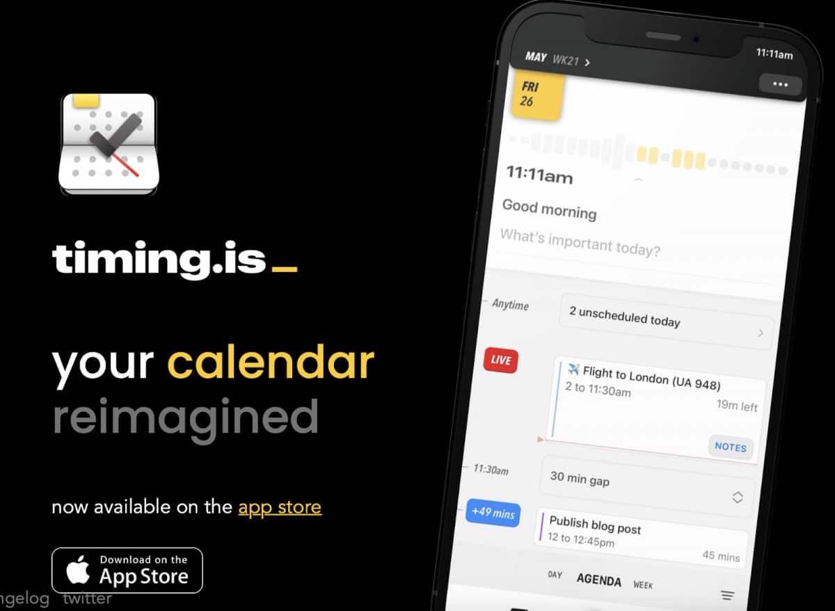 Timing.is AI time management iOS App