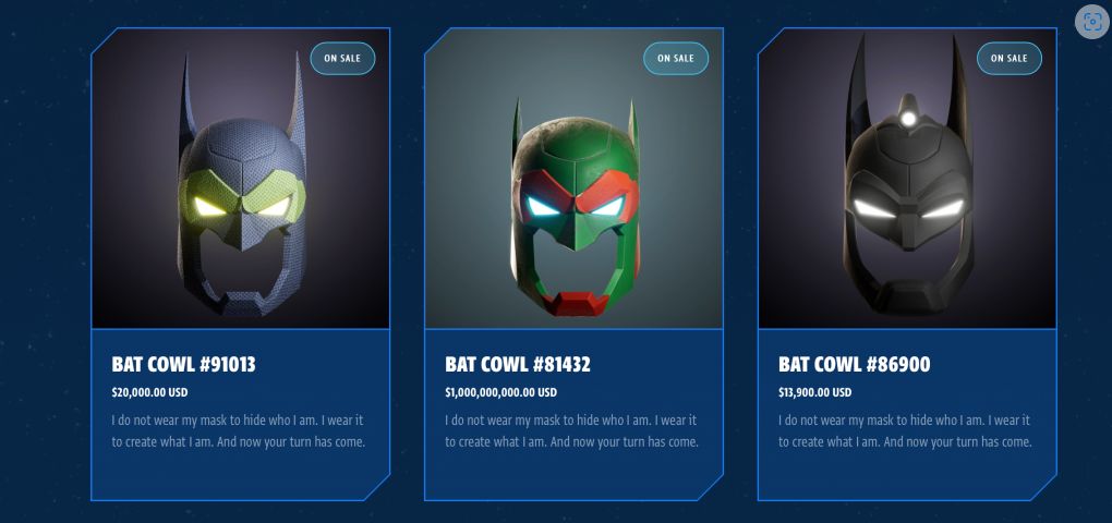 DC Comics launches an NFT marketplace