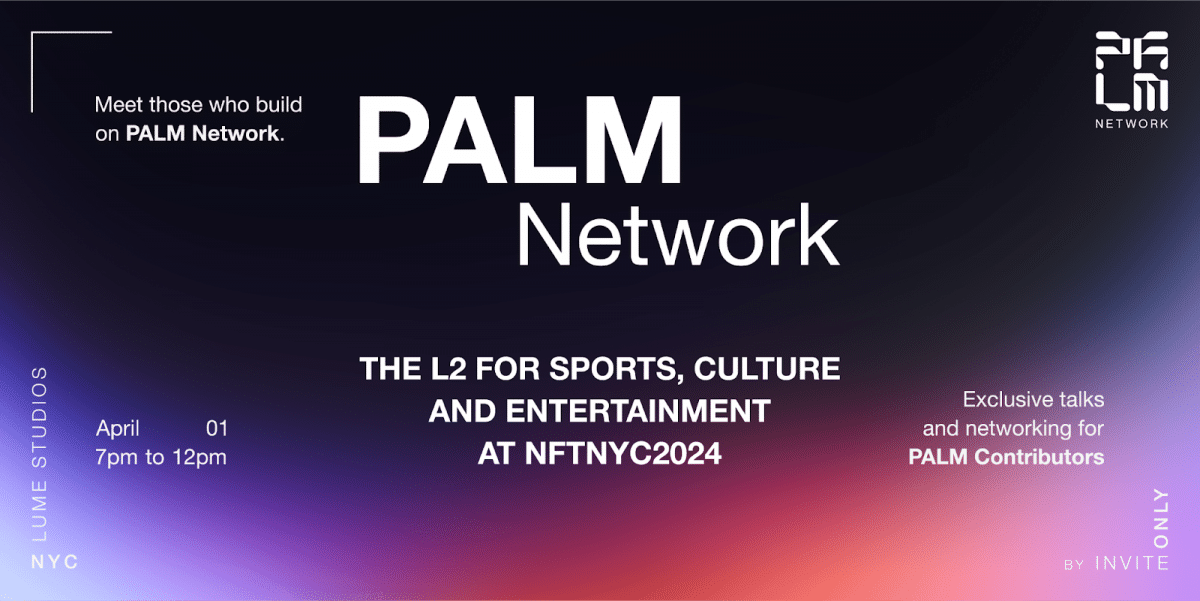 Palm Network’s Governance Gala at NFTNYC Promises a Blockchain Renaissance While Making Decentralised Dreams Come True