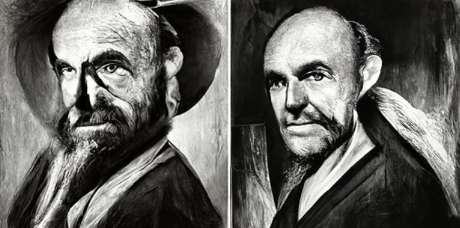 Ansel Adams Portrait Style