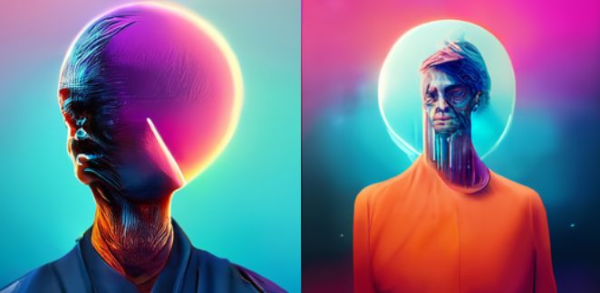 Beeple Portrait Style