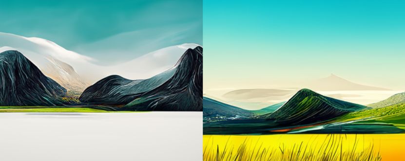 Behance Landscape Style