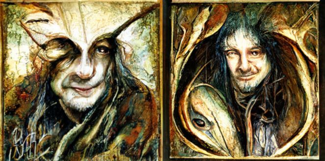 Brian Froud Portrait Style