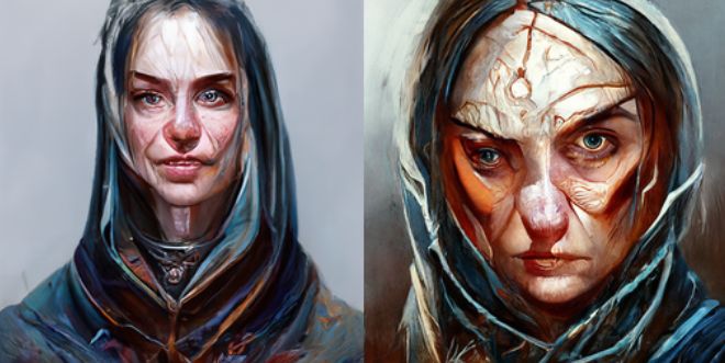 D&D Concept Artists Portrait Style