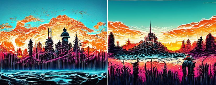 Dan Mumford Landscape Style