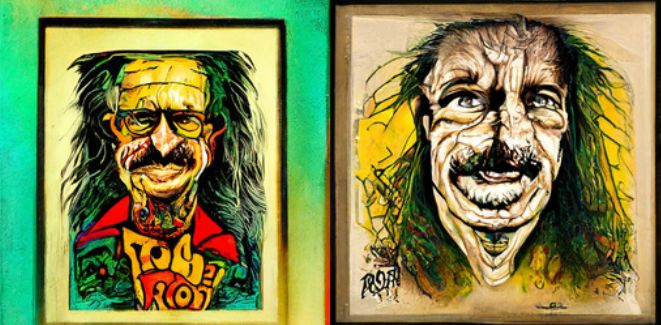 Ed Roth Portrait Style