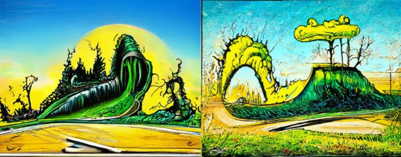 Ed Roth Landscape Style