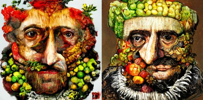 Giuseppe Arcimboldo Portrait Style