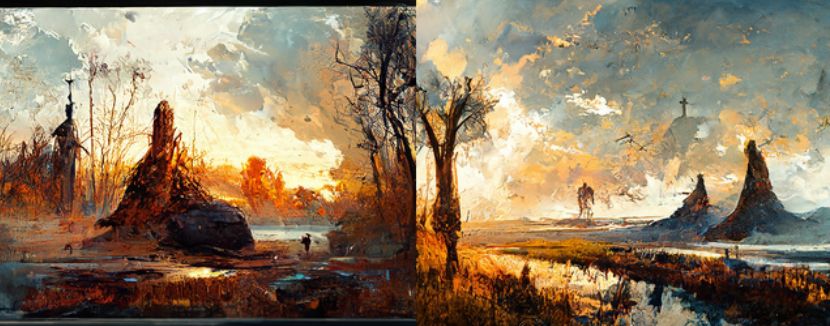 Greg Rutkowski Landscape Style