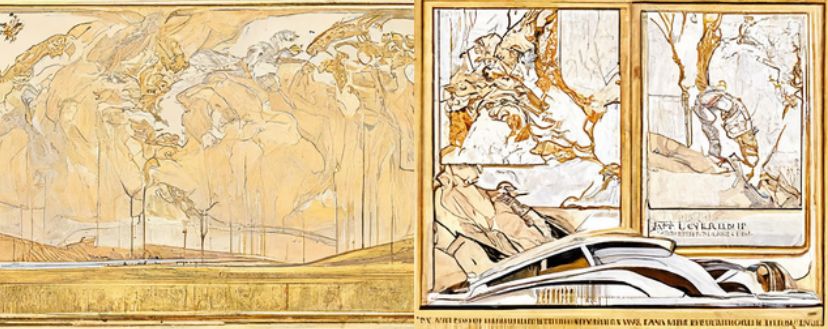 JC Leyendecker Landscape Style