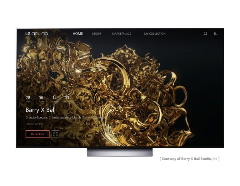 LG rolls out the NFT platform for TVs “LG Art Labs” based on the Hedera network