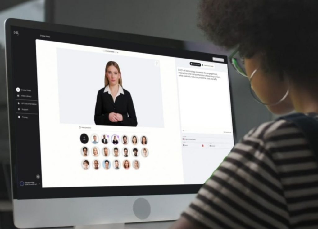 D-ID has introduced a new chat API that allows users to engage in face-to-face conversations with an AI digital human
