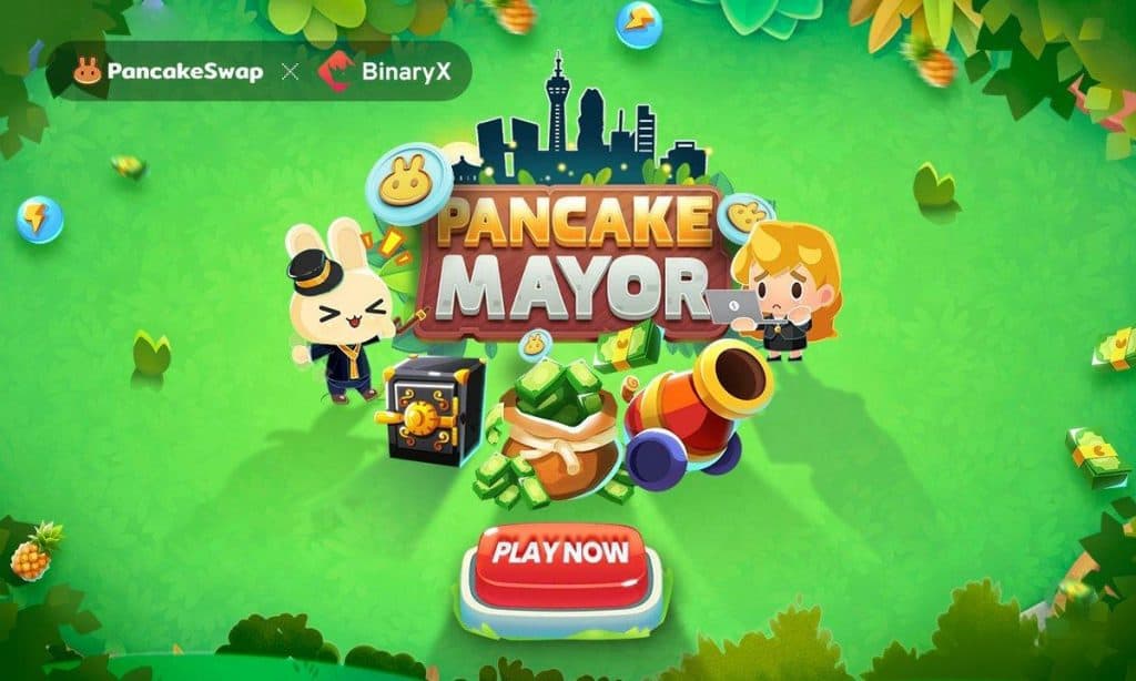 BinaryX launches city building game Pancake Mayor on PancakeSwap’s new marketplace