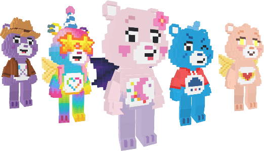 The Sandbox partners with Care Bears for a virtual avatar collection